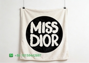 Dior Throw Blankets